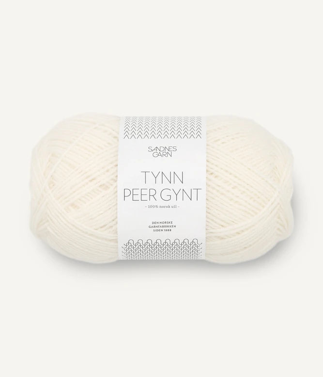 Sandnes Garn - Tynn Peer Gynt Pure Wool,Fingering