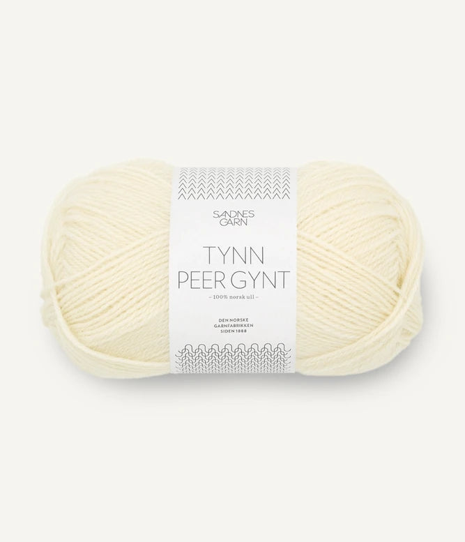 Sandnes Garn - Tynn Peer Gynt Pure Wool,Fingering