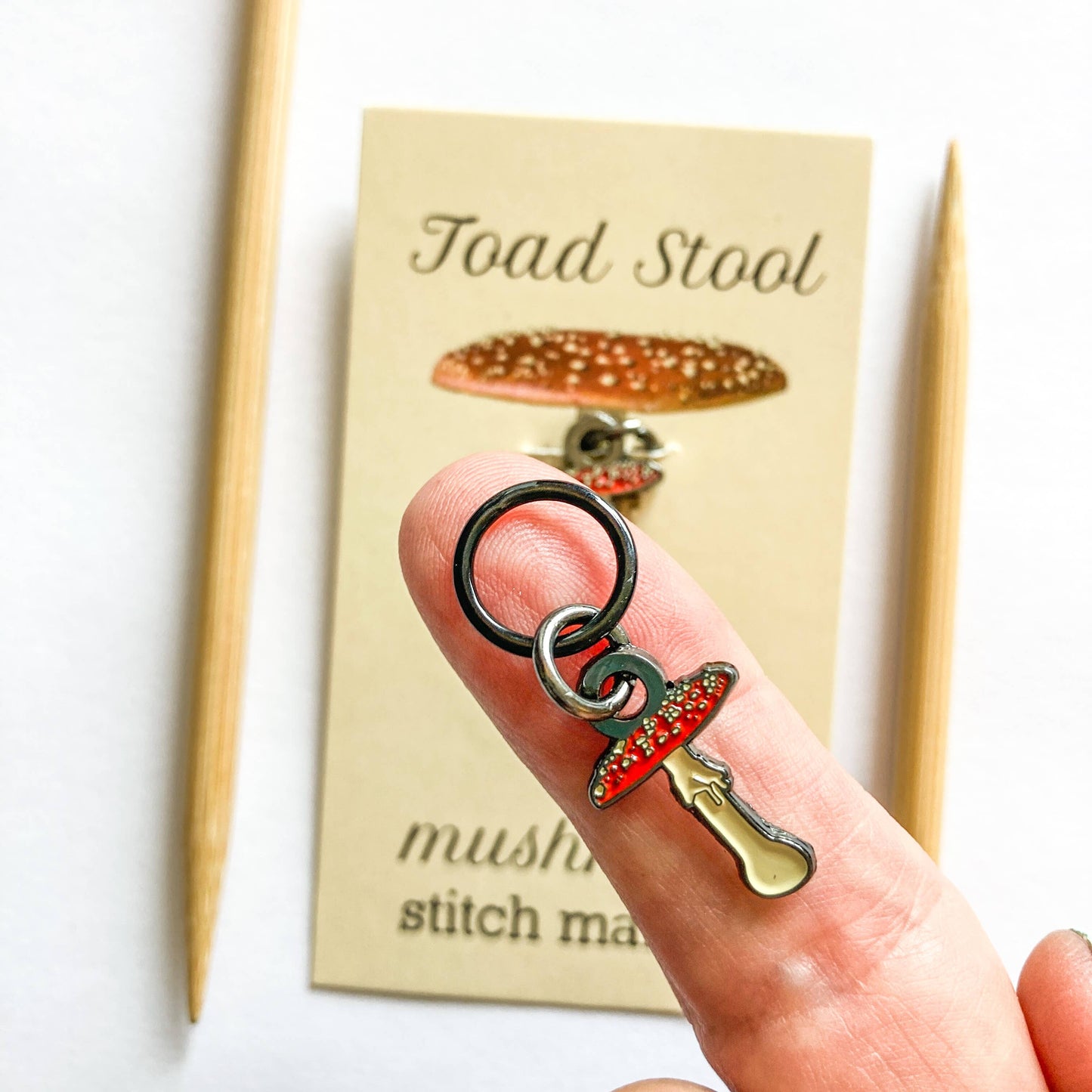 Firefly Notes - Makers Mushrooms Single Stitch Marker