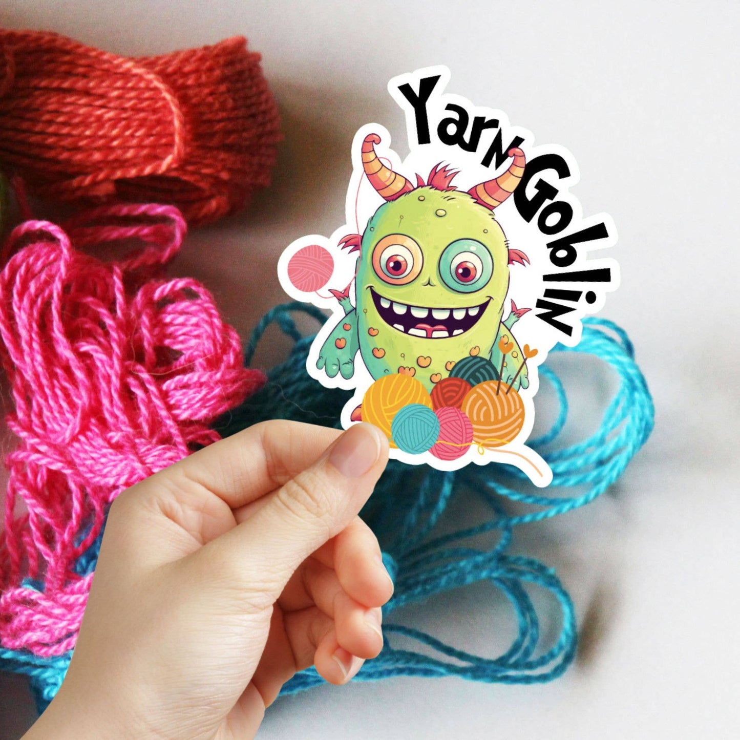 Yarn Goblin Sticker