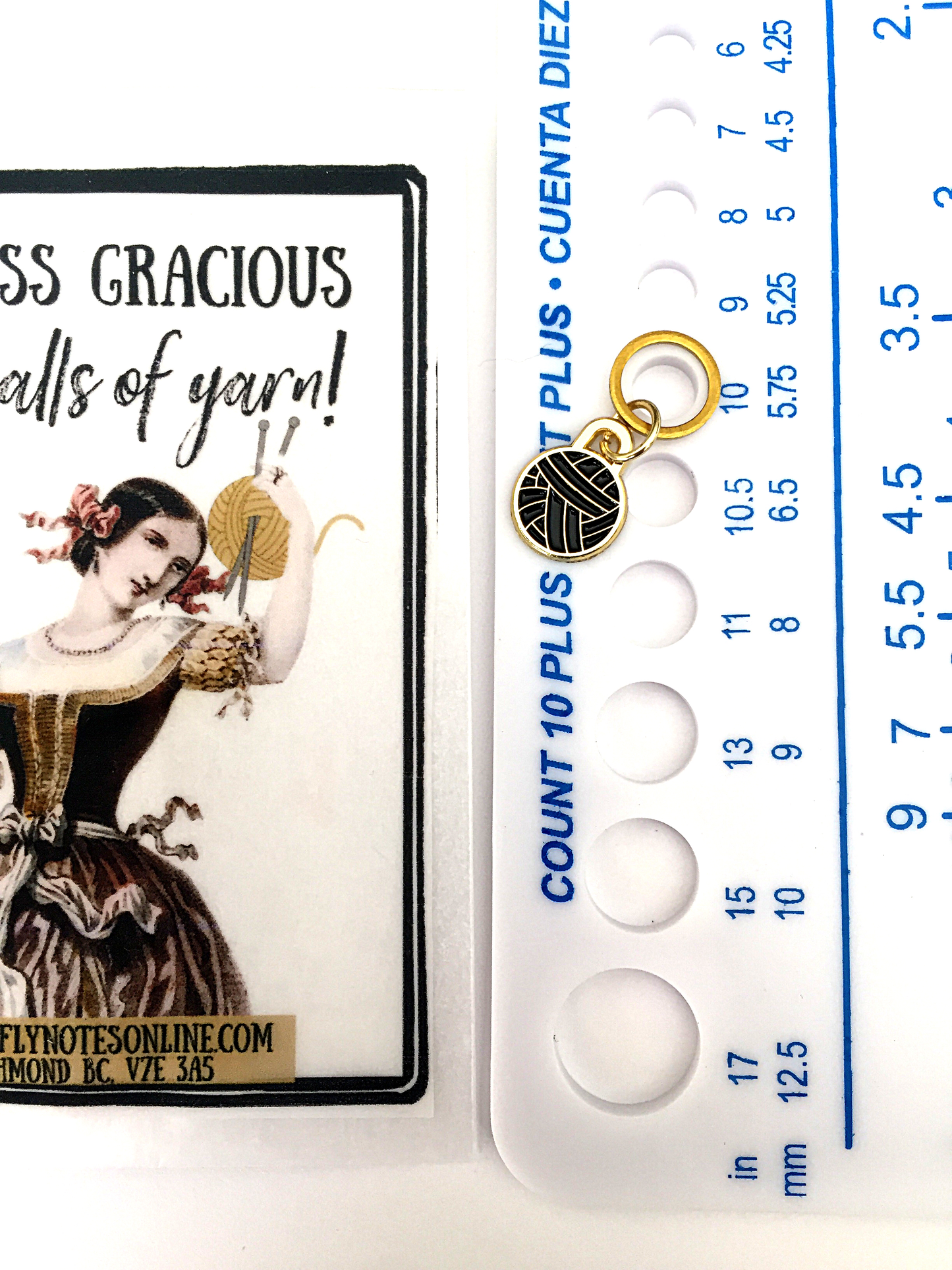 Firefly Notes - Yarn Ball Stitch Marker Pack