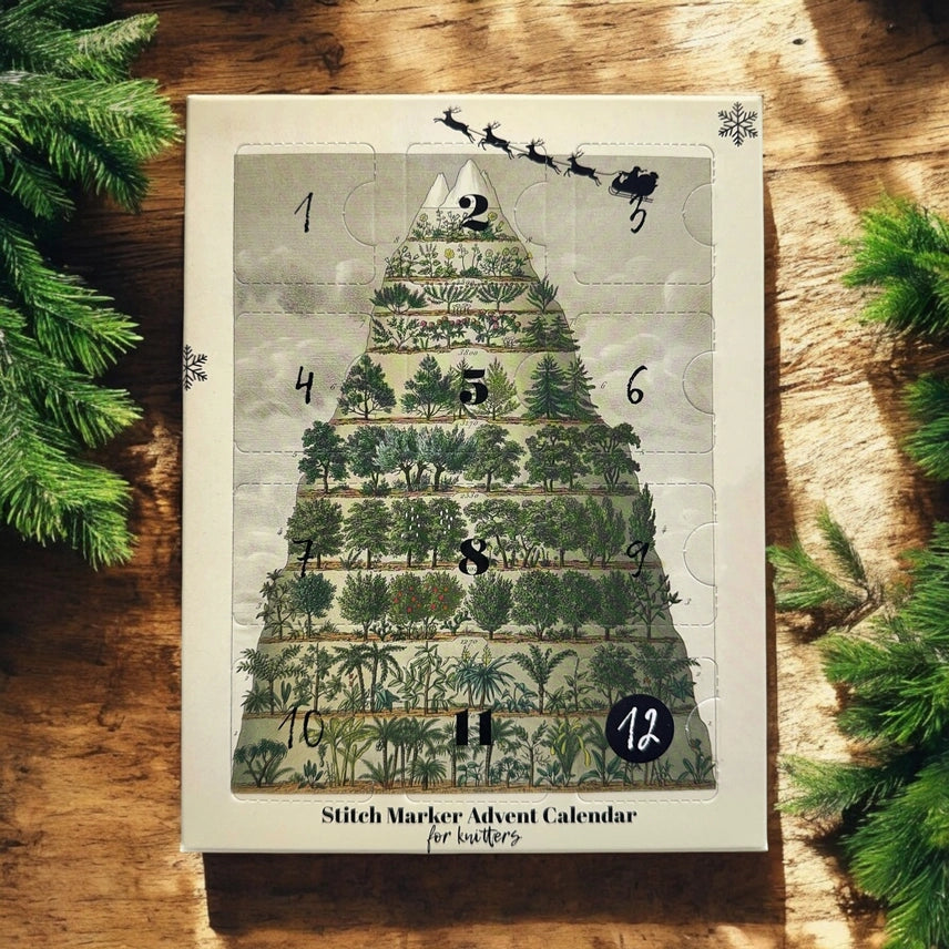 2025 Stitch Marker Advent Calendar I Firefly Notes