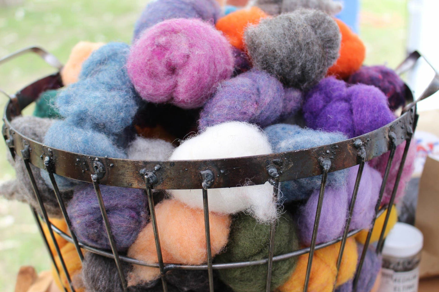 Bulk Needle Felting Wool, Random Mix of 5 gram bits, Felting