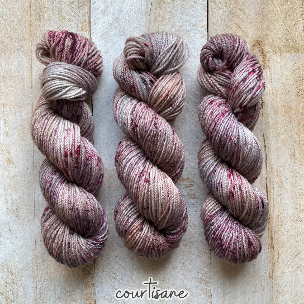 Biscotte Yarns MERINO WORSTED BLUENOSE