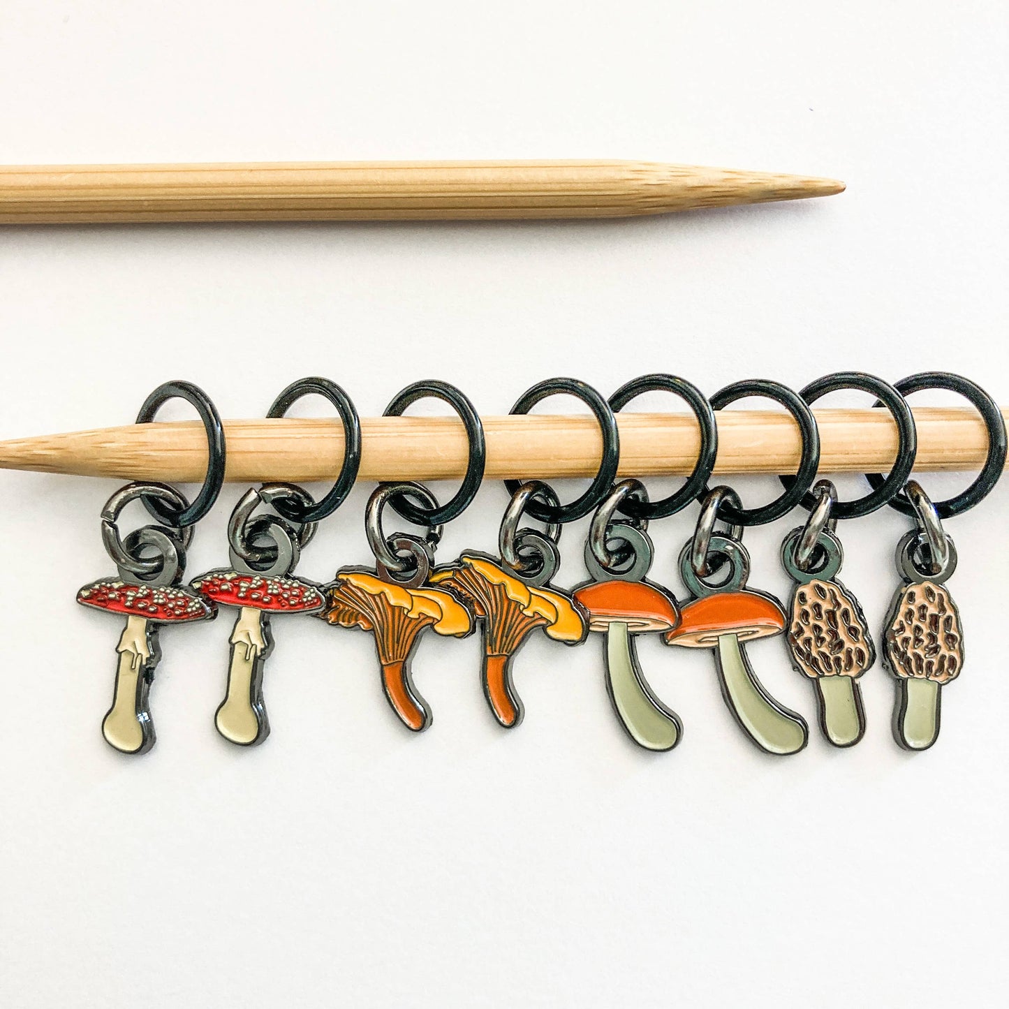 Firefly Notes - Makers mushrooms Stitch Marker Pack