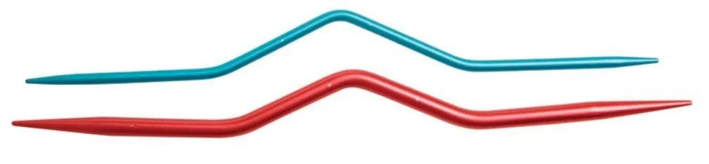 Knitters Pride Aluminum Cable Needles Set Of 2 - US 2 (2.5 mm) & US 6 (4 mm)