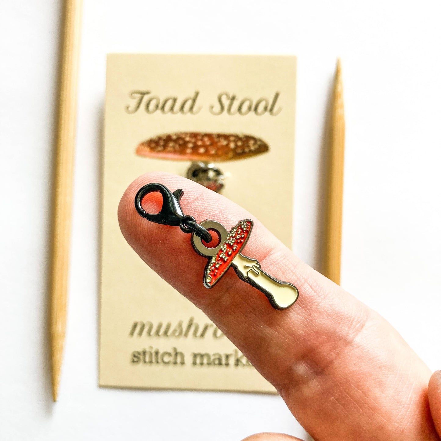 Firefly Notes - Makers Mushrooms Single Stitch Marker