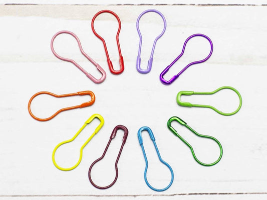 Metal Bulb Stitch Markers Colorful | Notions