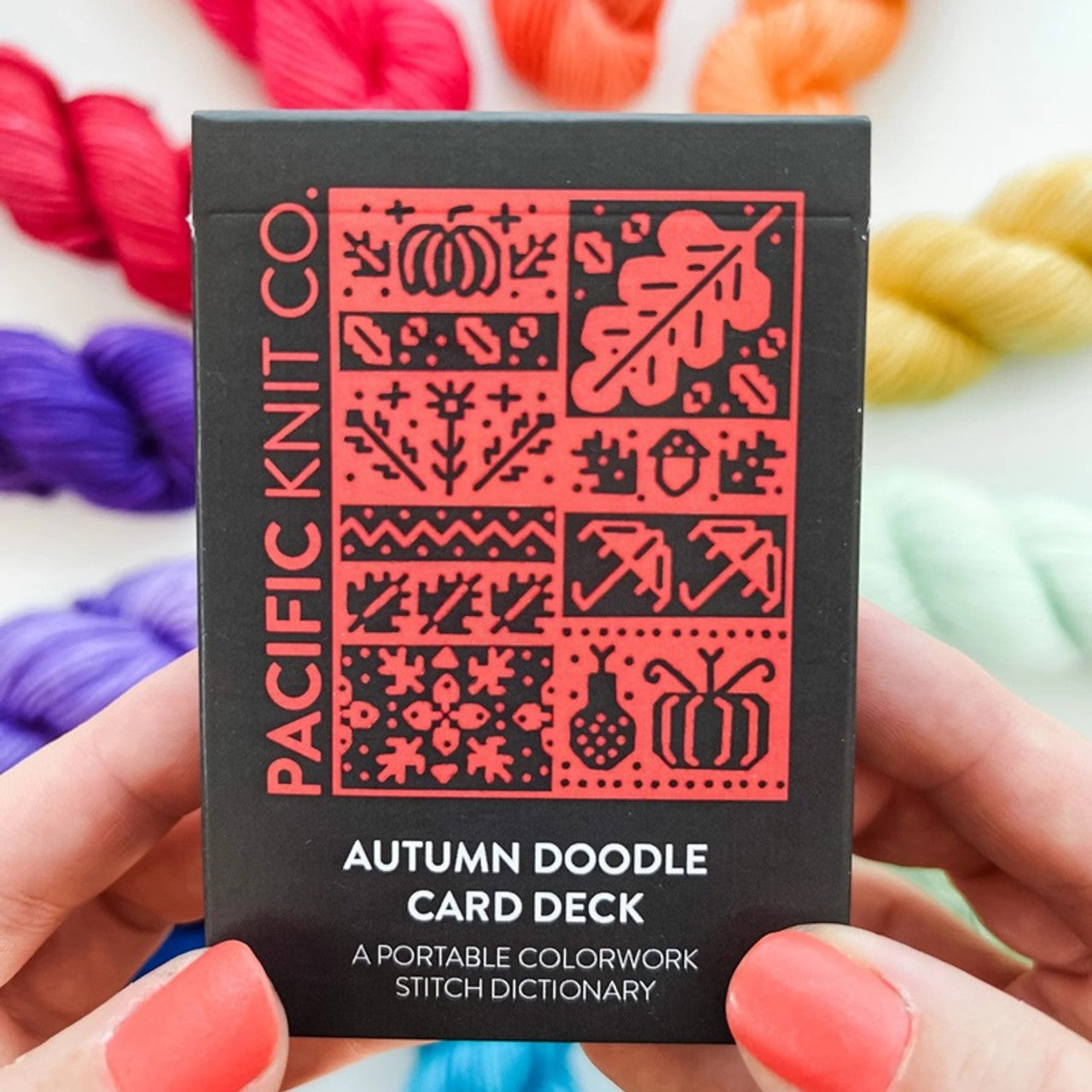 Pacific Knit Co Doodle Card Deck - Autumn Theme