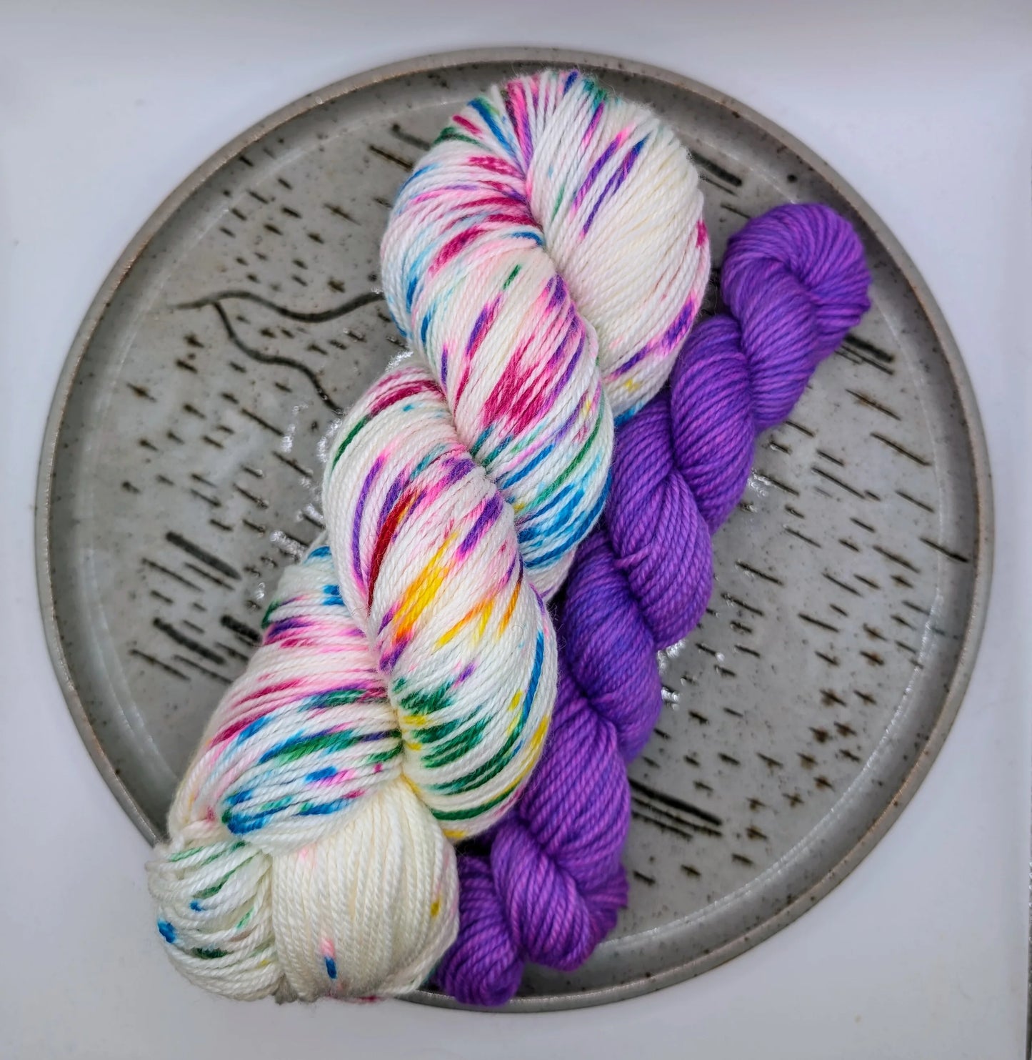 Pine & Purl Rainbow Chip Birthday Collection Sock Sets