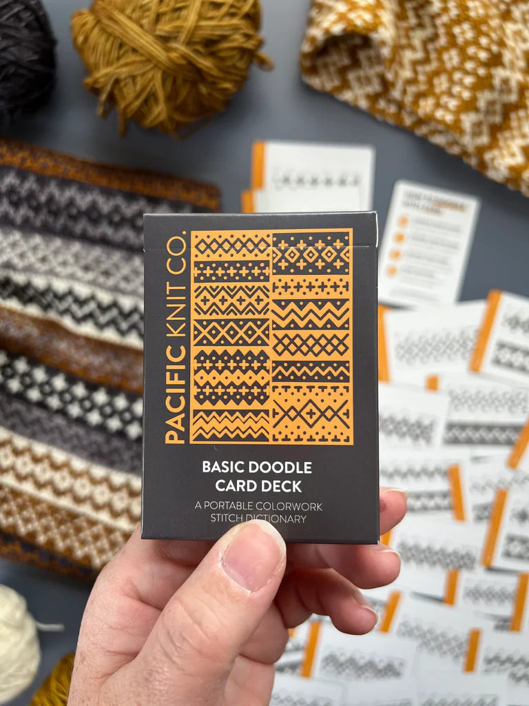 Pacific Knit Co Doodle Card Deck - Basic Theme
