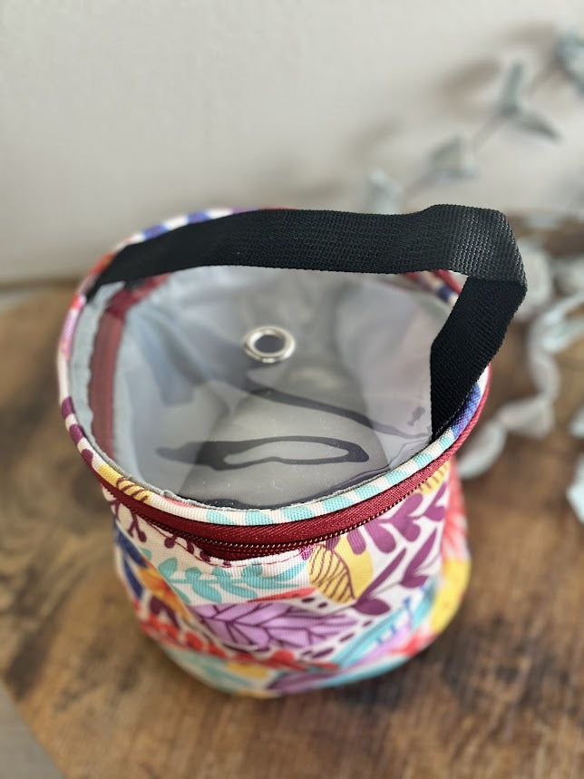Small Yarn Tote I Clear Top