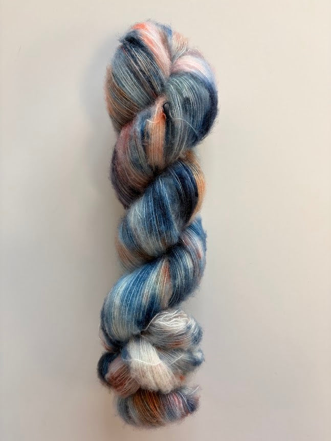 Wool Silk Brushed Lace - Empress Yarn