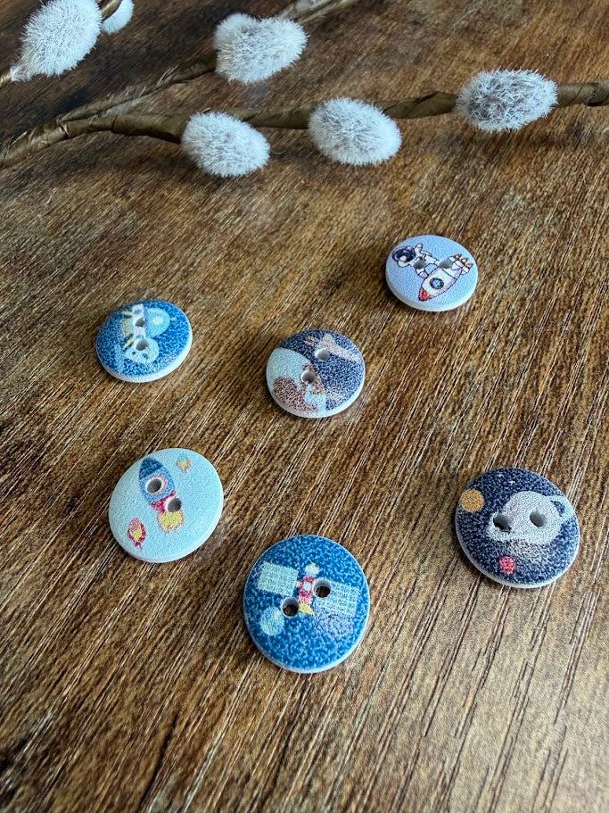 1.5 mm Space Buttons