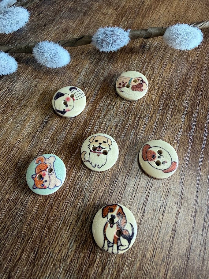 15 mm Dog/Cat Buttons