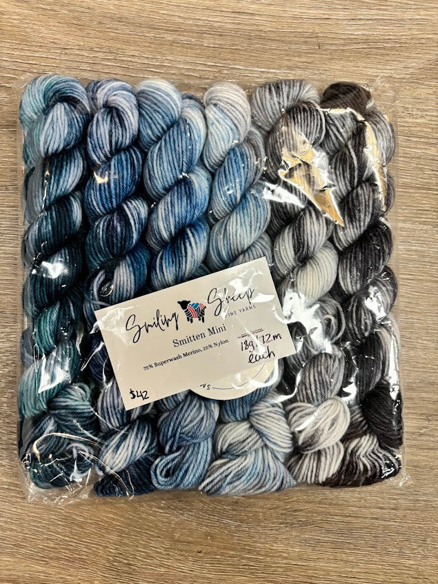 Smiling Sheep Fine Yarns - Smitten Mini Sets