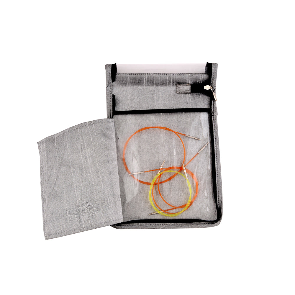 KNITPRO Karbonz Normal Interchangeable Needle Starter Set 5 sz.