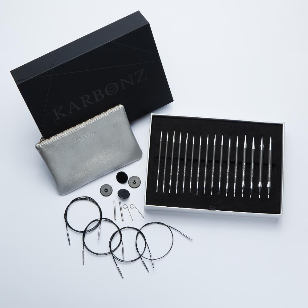 KNITPRO Gift Sets KARBONZ SET BOX OF JOY INTERCHANGEABLE NEEDLE