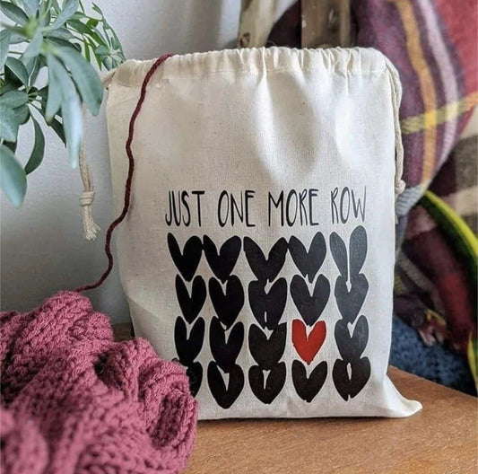 Pine & Purl Drawstring Project Bags