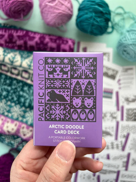 Pacific Knit Co Doodle Card Deck - Arctic Theme (Half Deck)