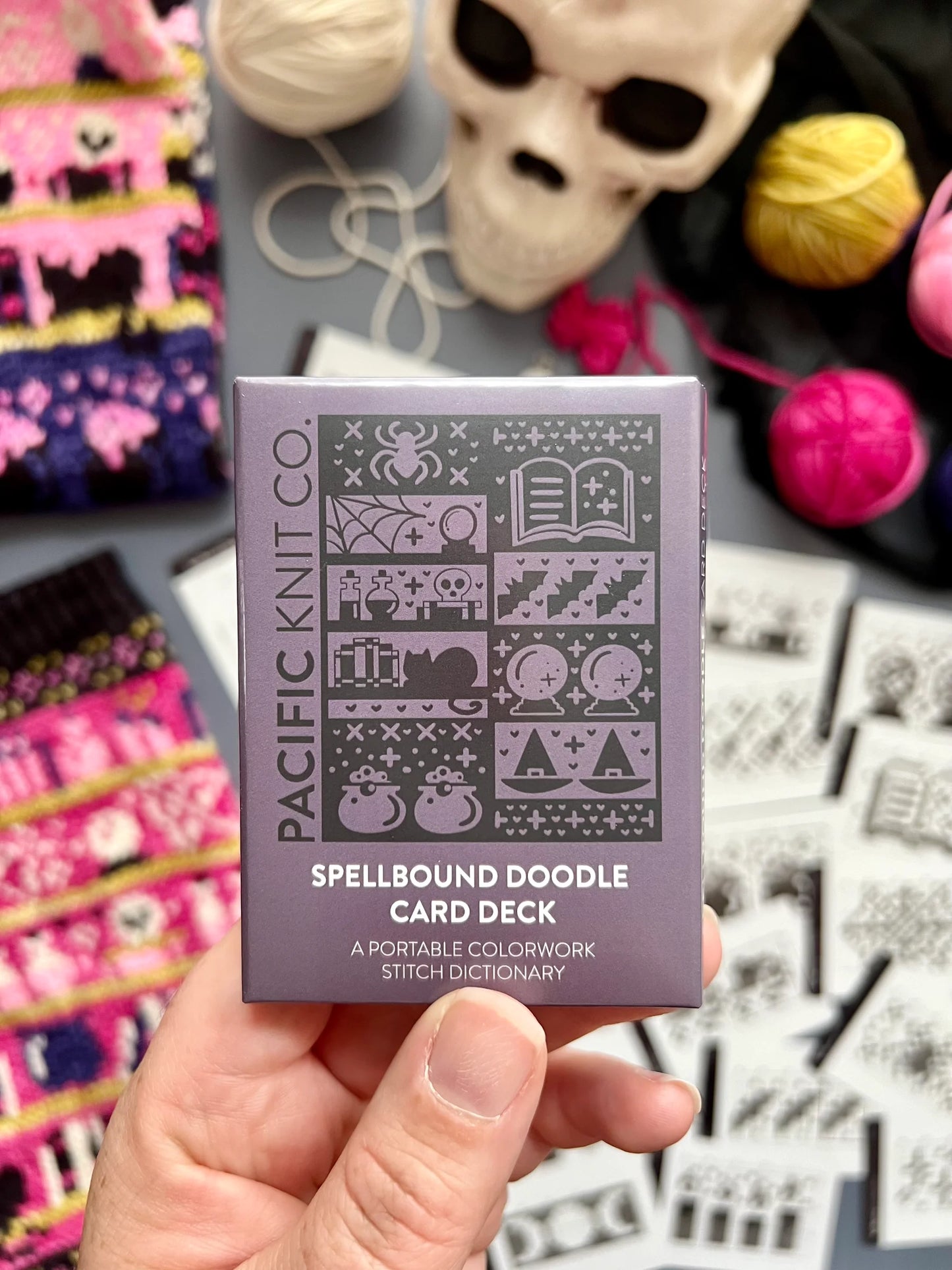 Pacific Knit Co Doodle Card Decks - Spellbound Theme (Half Deck)