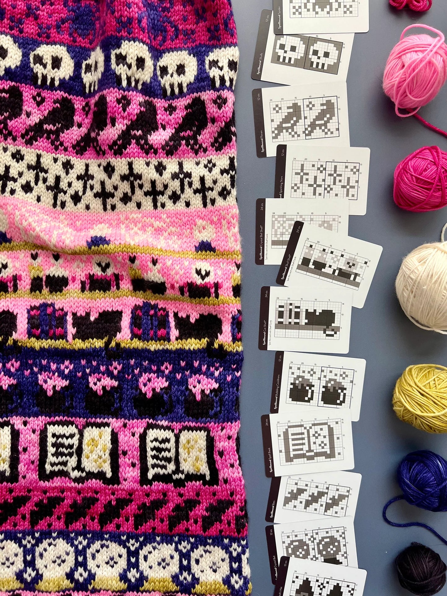 Pacific Knit Co Doodle Card Decks - Spellbound Theme (Half Deck)