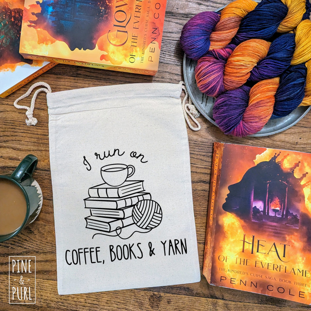Pine & Purl Drawstring Project Bags