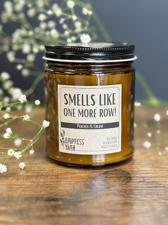 8oz Candle - Smell's Like One More Row