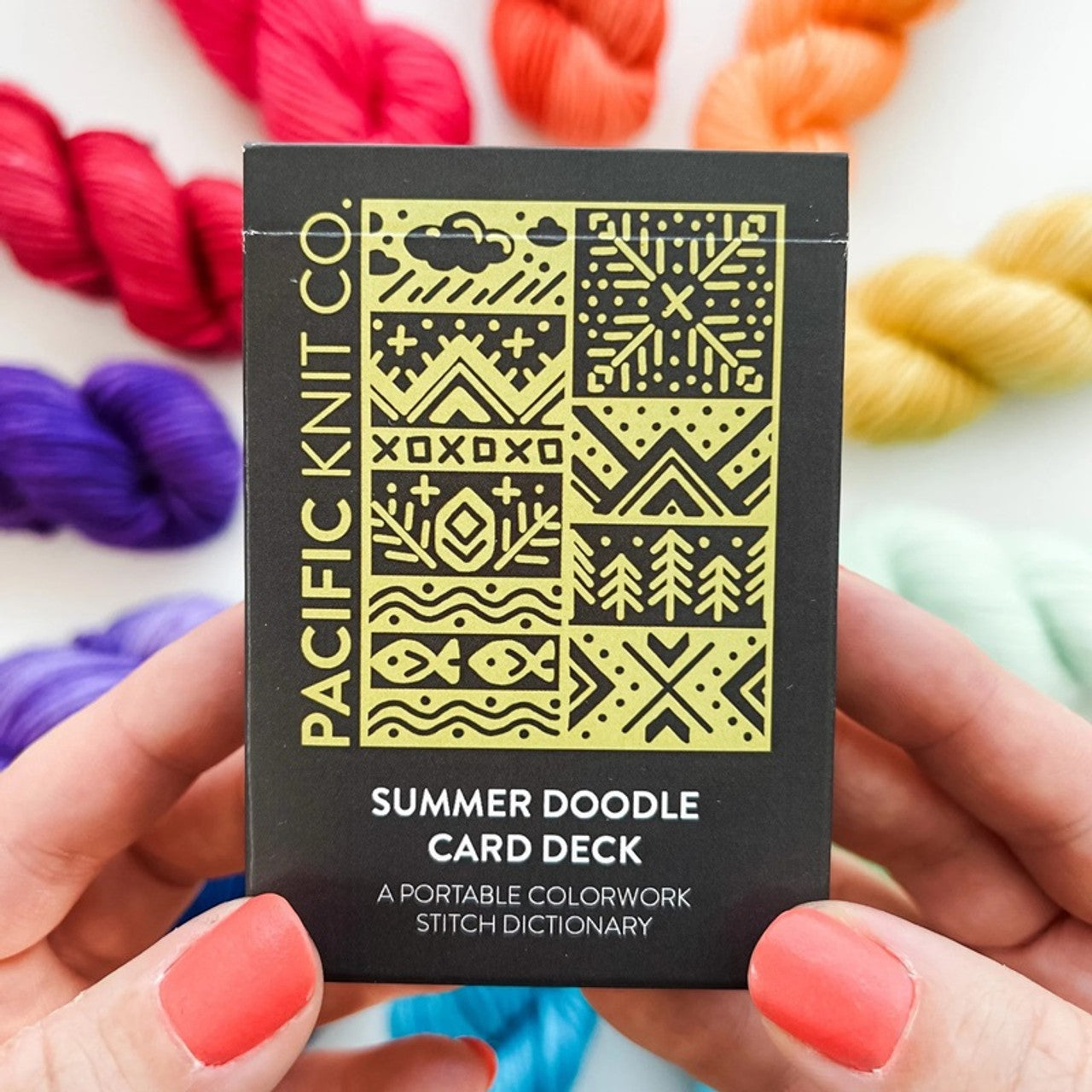 Pacific Knit Co Doodle Card Deck - Summer Theme