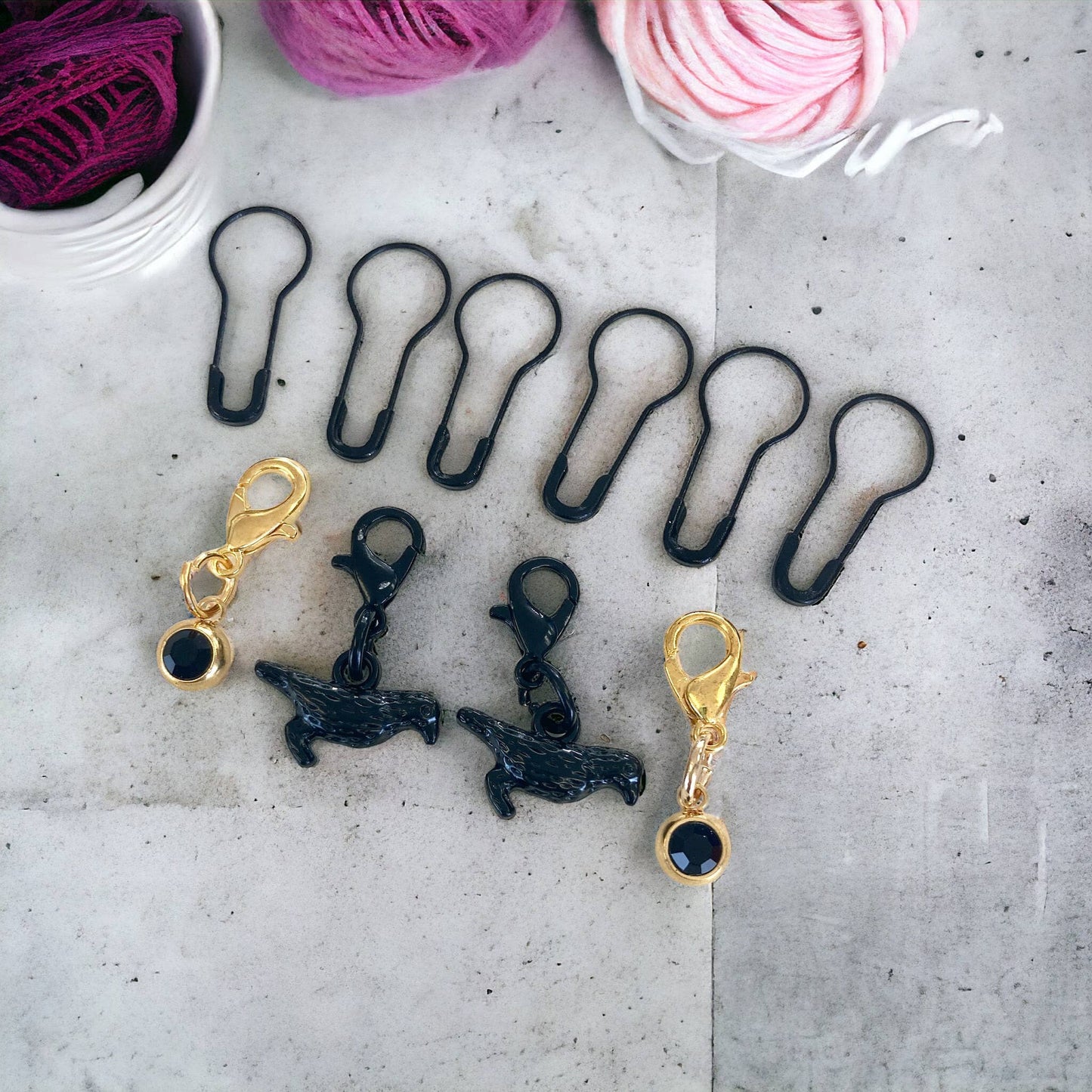 Crow-chet Crochet Stitch Marker Pack
