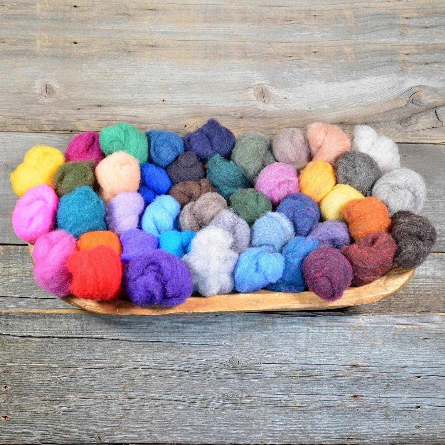 Bulk Needle Felting Wool, Random Mix of 5 gram bits, Felting