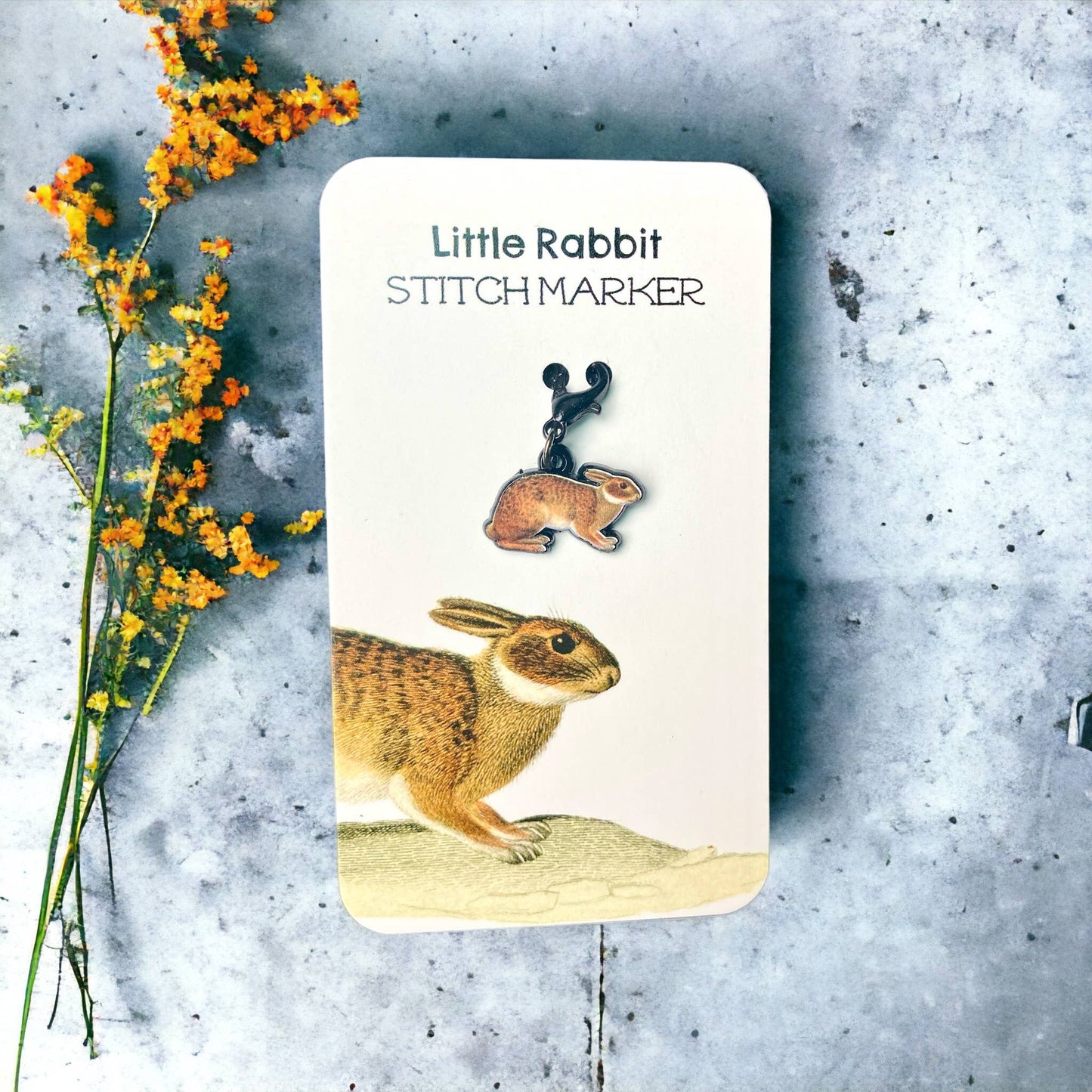 Firefly Notes - Little Rabbit Stitch Marker