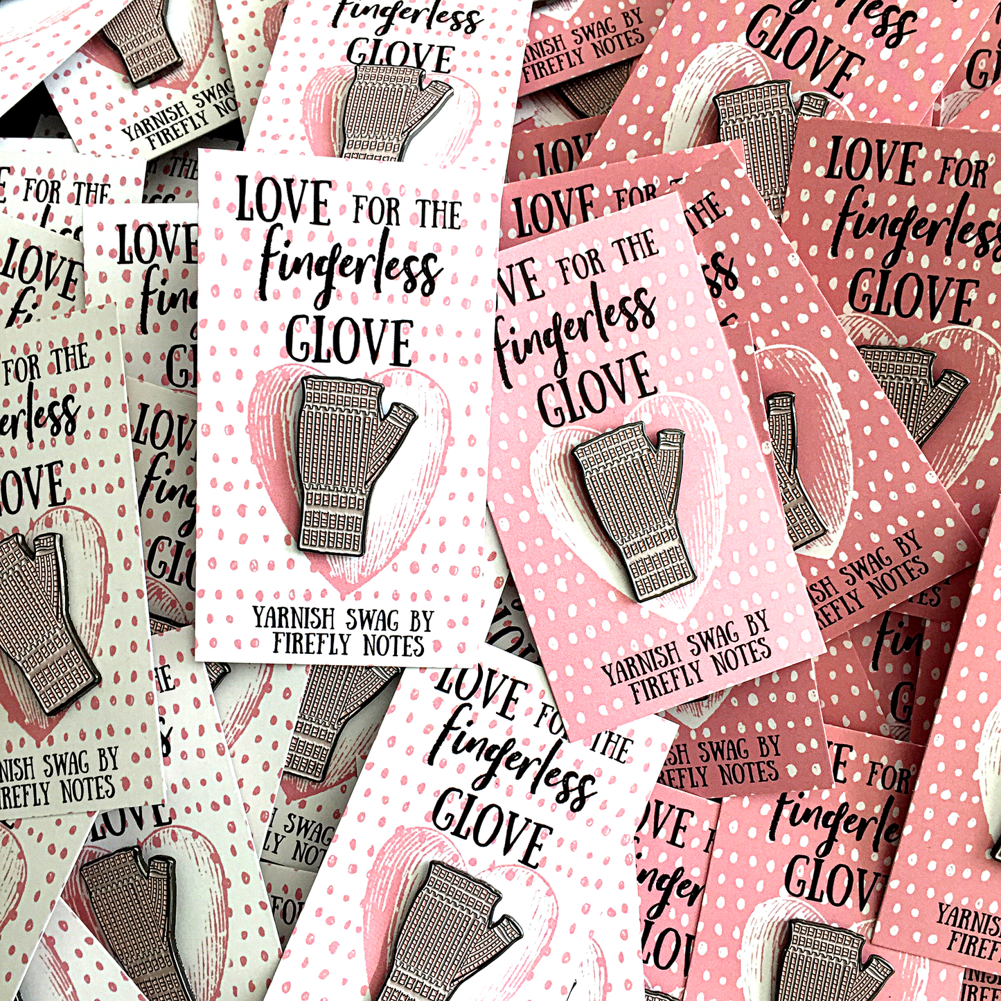 Firefly Notes - Fingerless Glove Enamel Pin