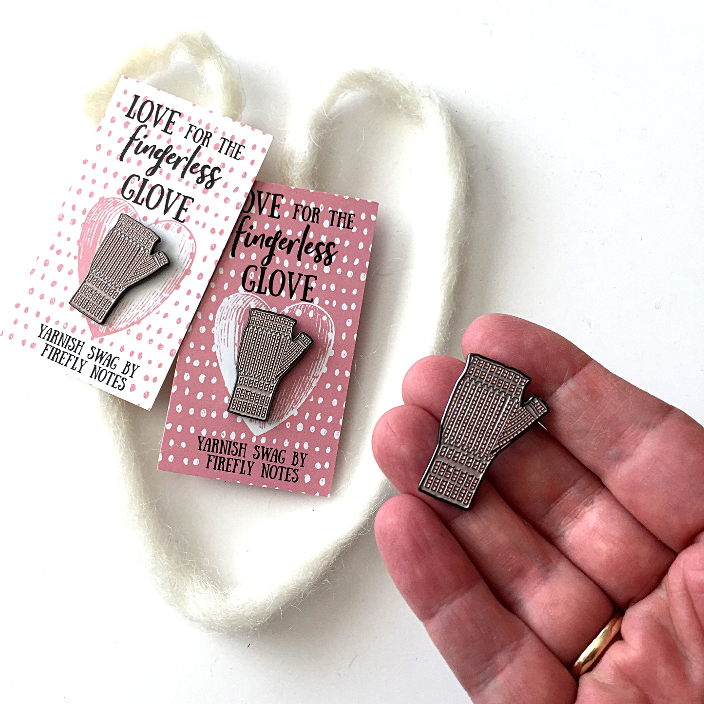Firefly Notes - Fingerless Glove Enamel Pin