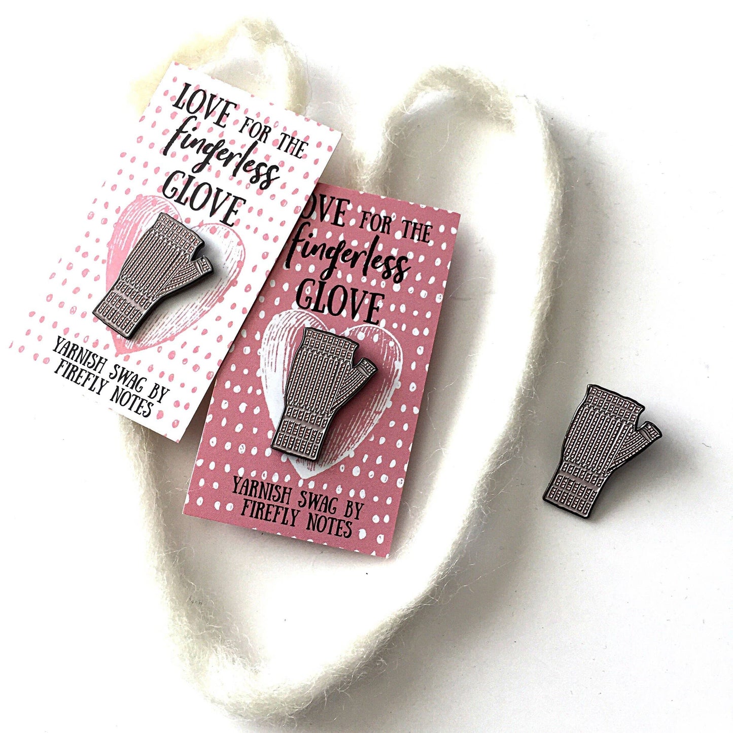 Firefly Notes - Fingerless Glove Enamel Pin