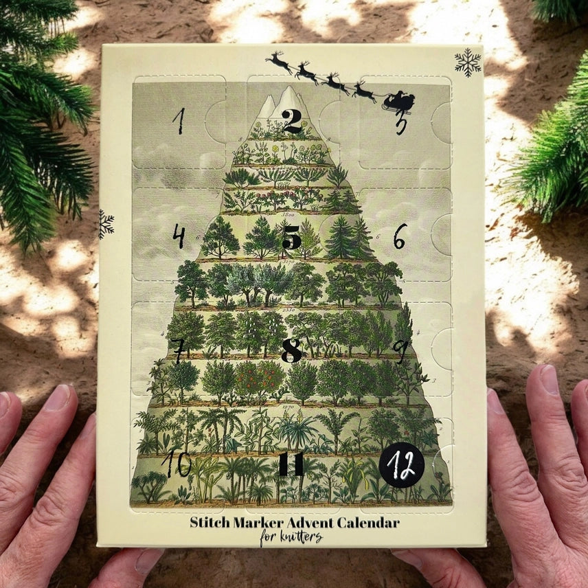 2025 Stitch Marker Advent Calendar I Firefly Notes