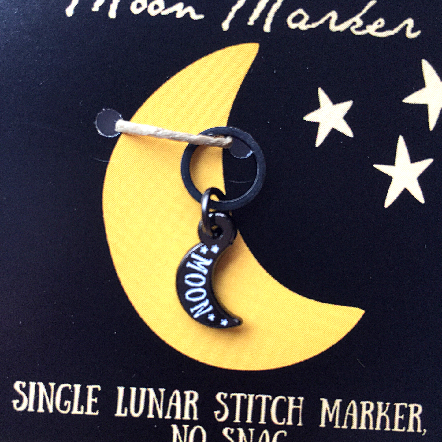 Firefly Notes Moon Stitch Marker- Single