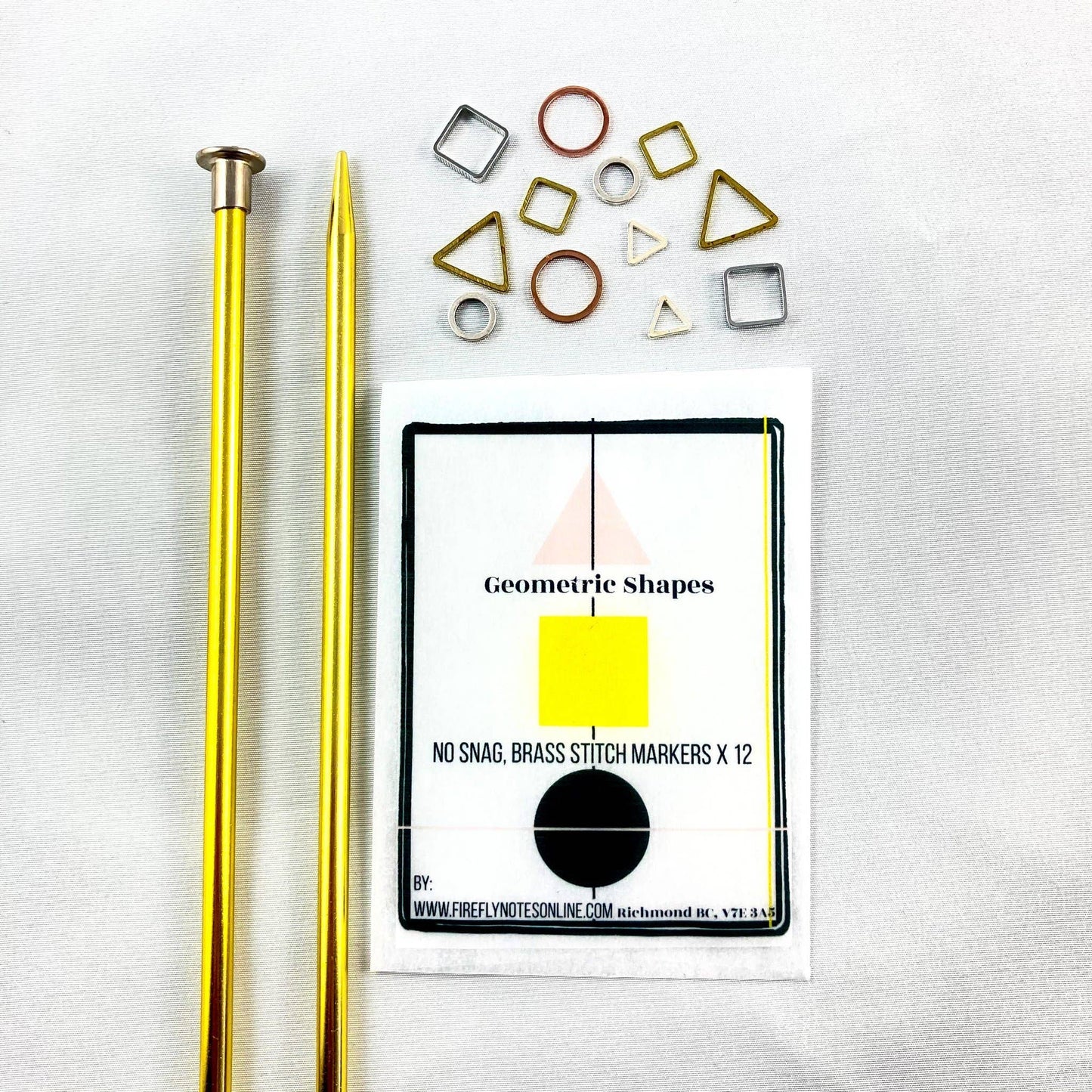 Firefly Notes - Geometric Stitch Marker Pack - Firefly Notes