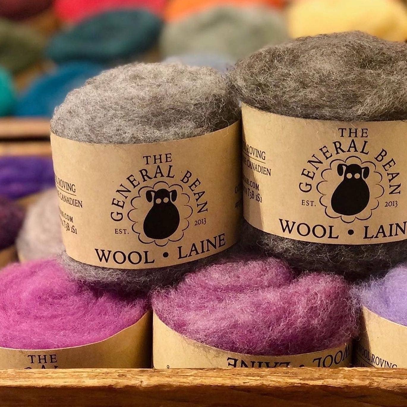 The General Bean - Wool Roving