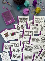 Pacific Knit Co Doodle Card Deck - Monster Theme (Half Deck)