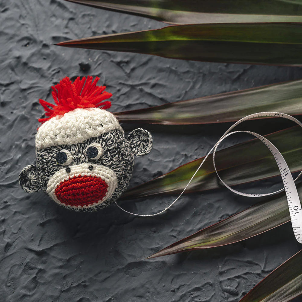 Lantern Moon Sock Monkey Measuring Tape