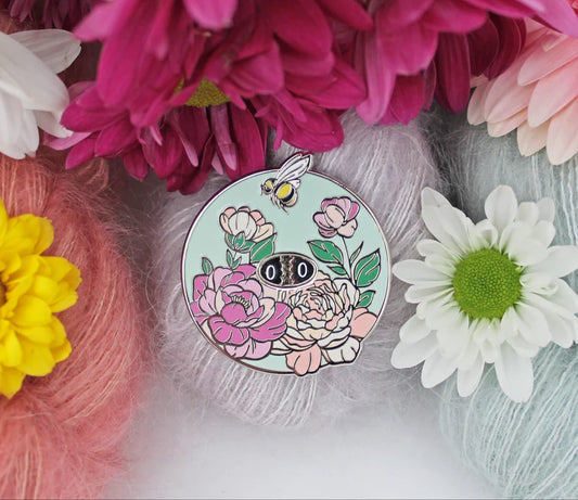 Twill & Print - Spring Row Counter Enamel Pin