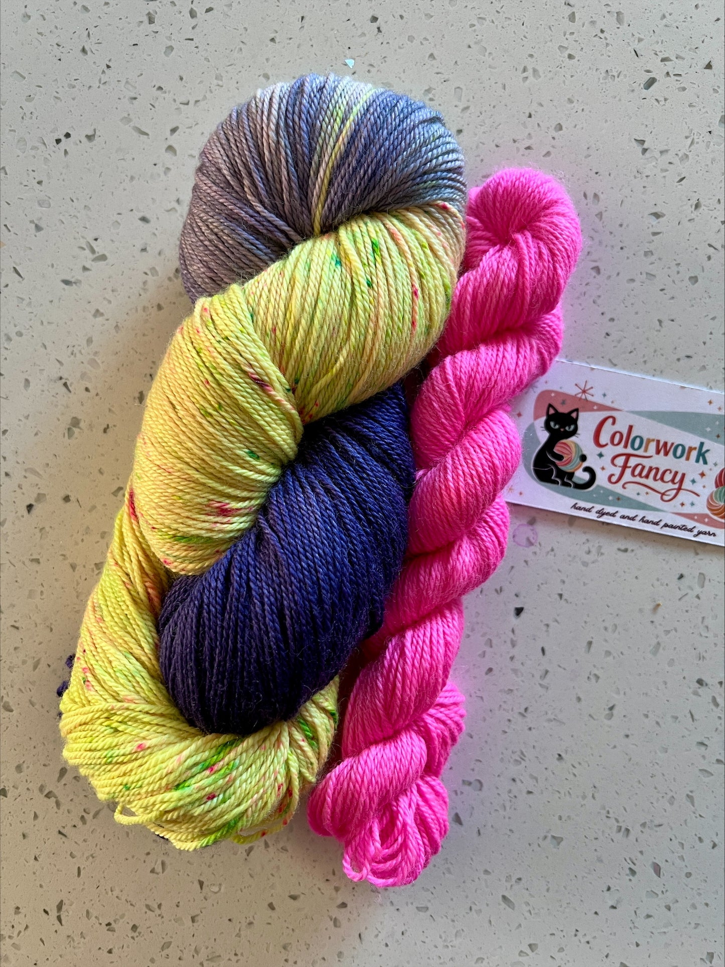 Merino/Yak/Silk Sock Sets I Colorwork Fancy