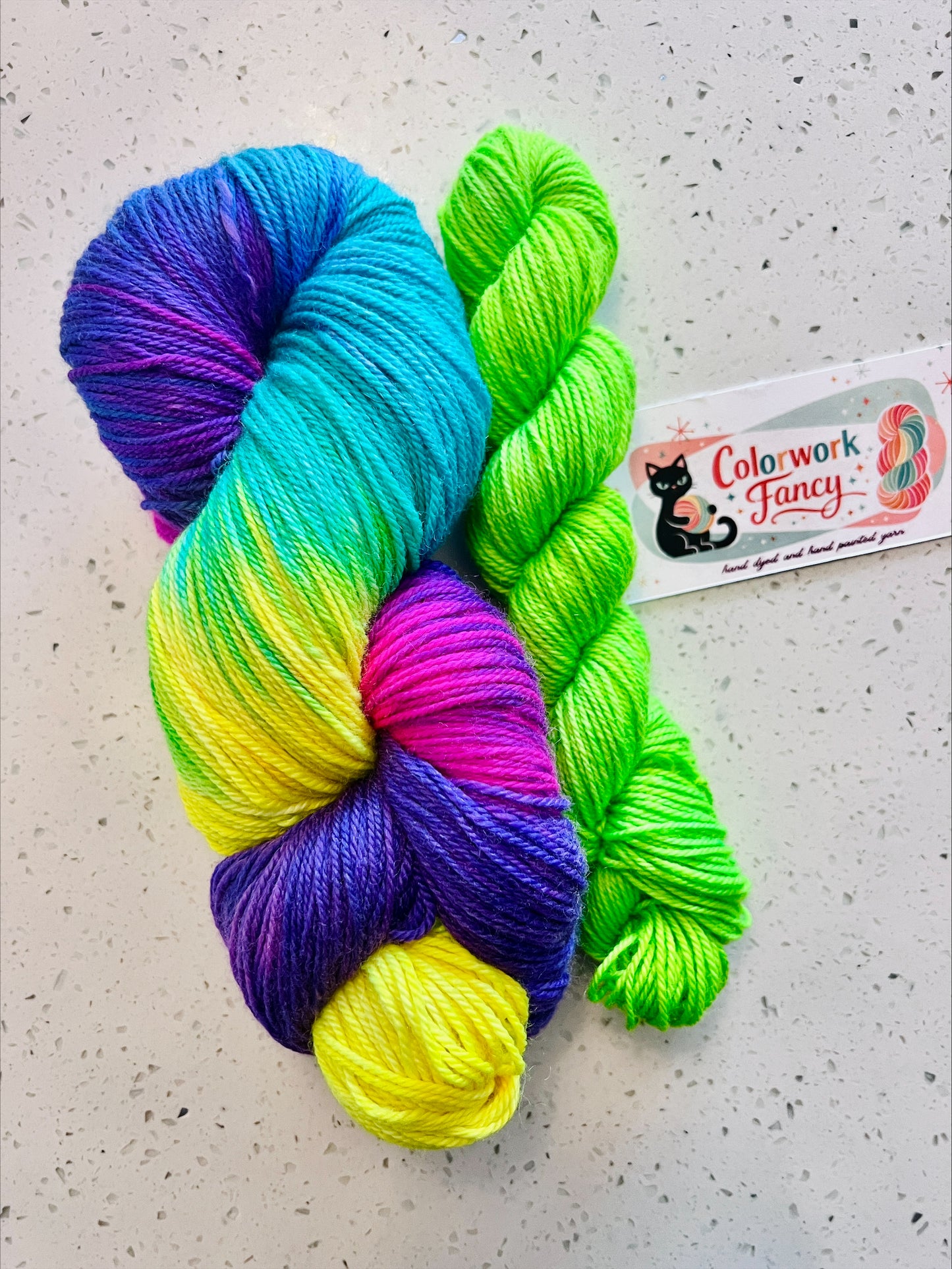 Merino/Yak/Silk Sock Sets I Colorwork Fancy