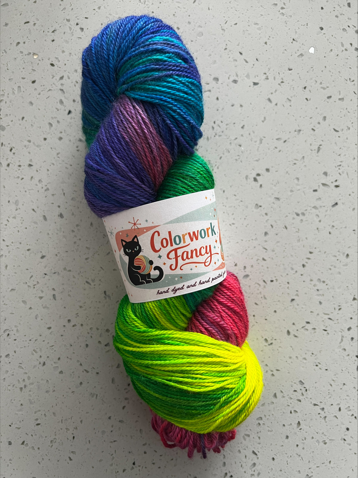 Merino/Yak/Silk Sock I Colorwork Fancy