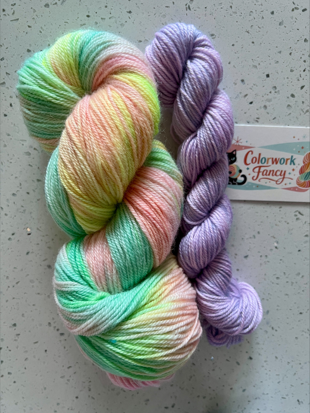 Superwash BFL Sock Set I Colorwork Fancy