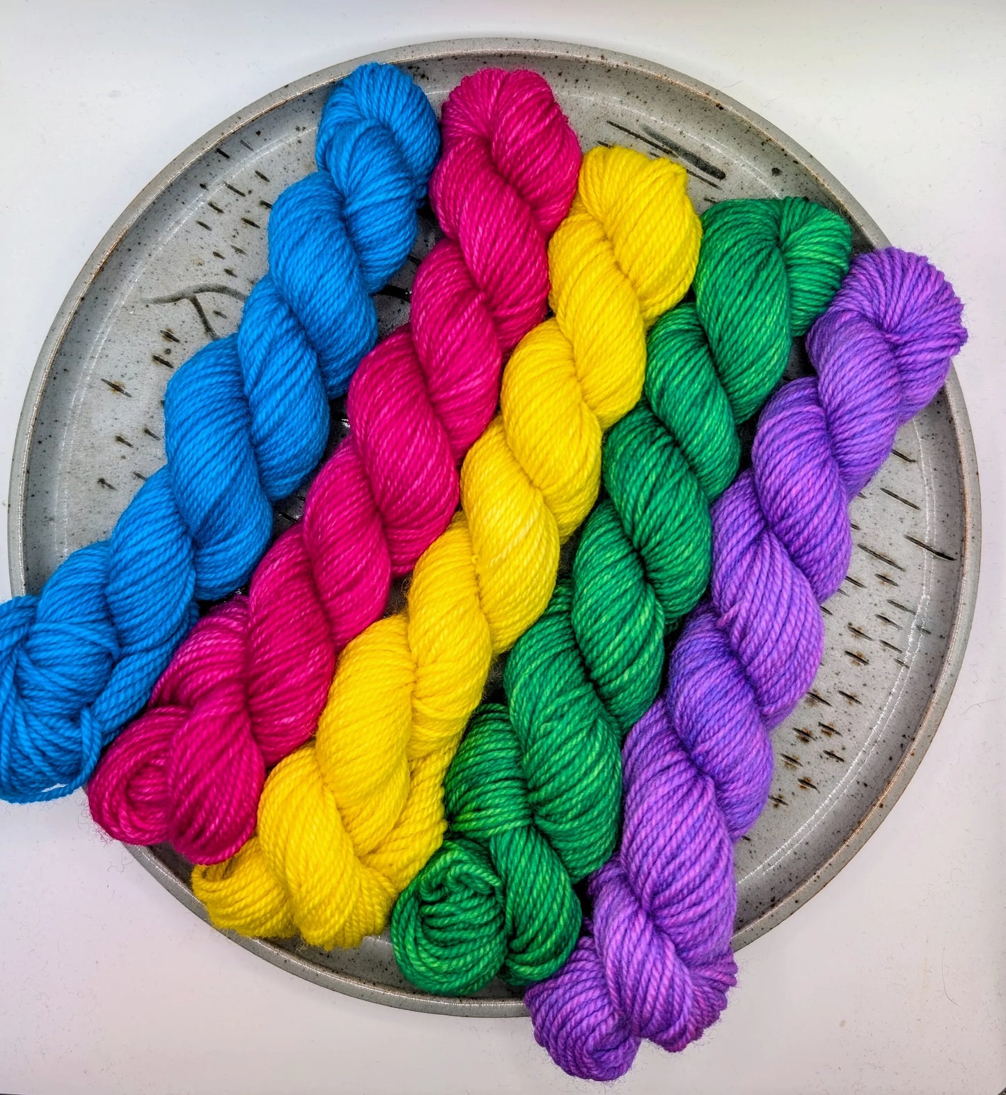Pine & Purl Rainbow Chip Birthday Collection Sock Sets
