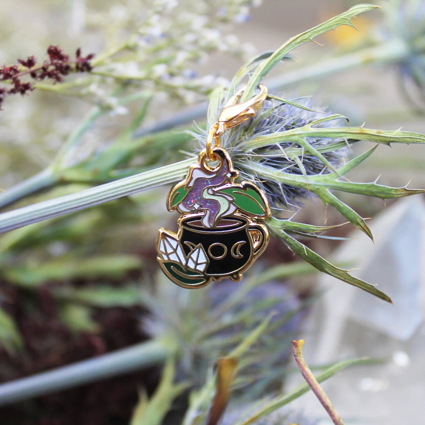 Twill & Print - Witchy Brew Keeper / Stitch Marker
