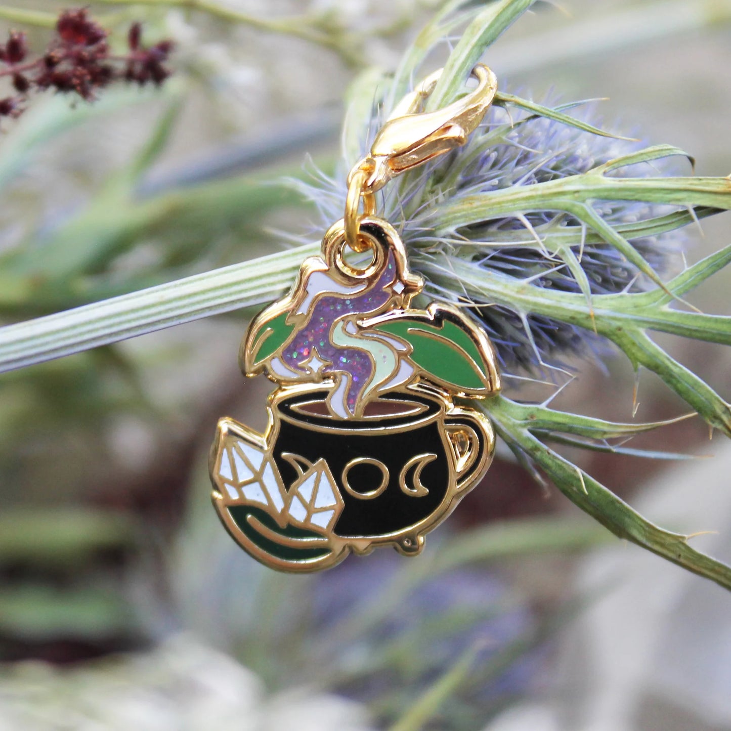 Twill & Print - Witchy Brew Keeper / Stitch Marker
