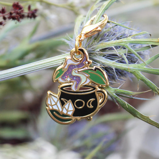 Twill & Print - Witchy Brew Keeper / Stitch Marker